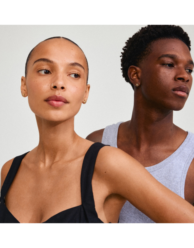 PILGRIM Andr Earrings in Gold by Pilgrim