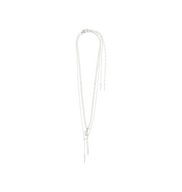 PILGRIM Breeze Necklace 2-in-1 Silver by Pilgrim