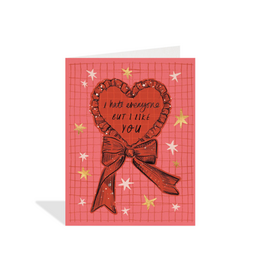 Halfpenny Postage I Like You Card