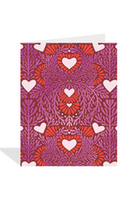 Halfpenny Postage Kaleidoscope Love Card