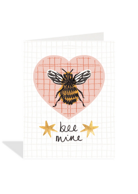 Halfpenny Postage Bee Mine Card
