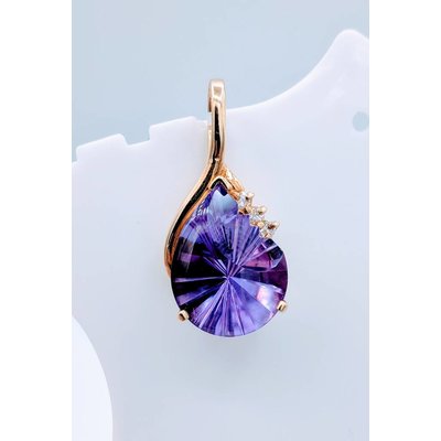 Pendant Fancy Cut Amy Diamond 14KY 218100107 Pendant Fancy Cut Amy Diamond 14KY 218100107