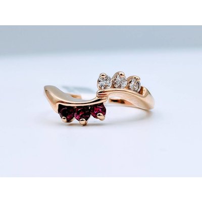 Ring Ruby Diamond 14KY 218100115 Ring Ruby Diamond 14KY 218100115