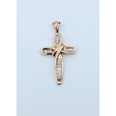 Pendant Diamond Cross .33ctw 10k 418110079 Pendant Diamond Cross .33ctw 10k 418110079