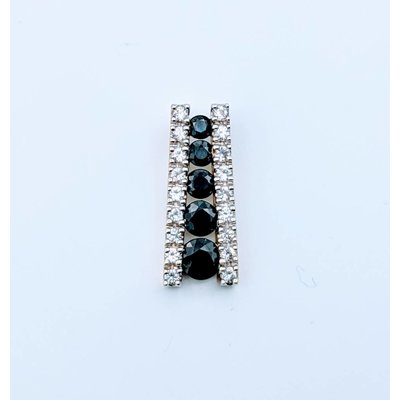 Pendant Sapphire Diamond Ladder 10k Pendant Sapphire Diamond Ladder 10k