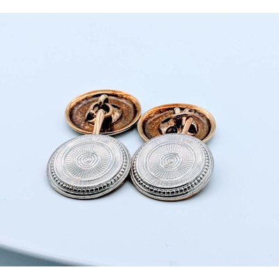 Cufflinks Disc Diamond 14k 418110025 v Cufflinks Disc Diamond 14k 418110025 v