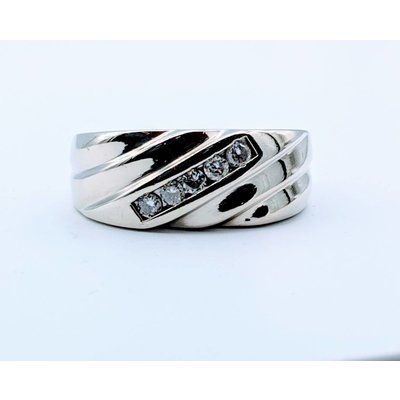 Ring Diamond Band .25ctw 14K Sz 10 418110113 Ring Diamond Band .25ctw 14K Sz 10 418110113