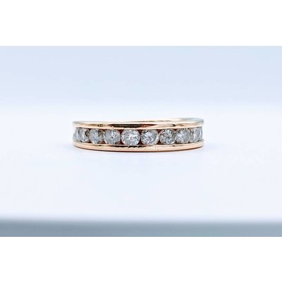 Ring Diamond Channel 1.0ctw 10k Sz 6 418110126 Ring Diamond Channel 1.0ctw 10k Sz 6 418110126