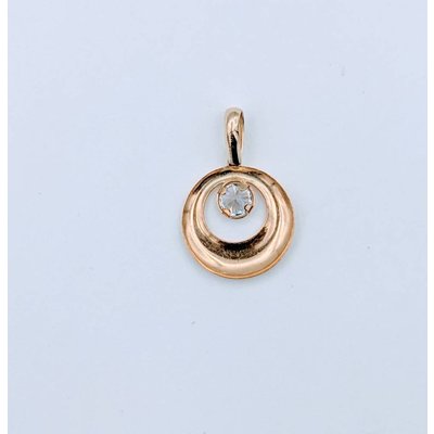 Pendant Circle Diamond .08ct 10k 418110082 Pendant Circle Diamond .08ct 10k 418110082
