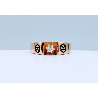 Ring Soltaire Diamond Cathedral 14K Sz 8.5 Ring Soltaire Diamond Cathedral 14K Sz 8.5