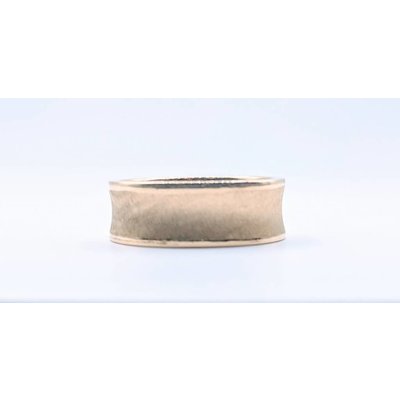 Ring Brushed 18ky Sz7 419010282 Ring Brushed 18ky Sz7 419010282