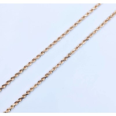 Necklace Rope 14ky 18" 419010277 Necklace Rope 14ky 18" 419010277