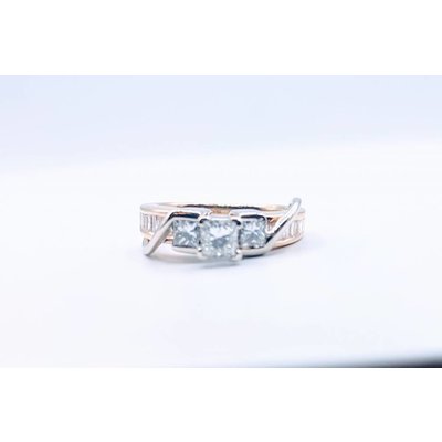 Ring .75ctw Pc Dia Eng 14ktt Sz5 419010291 Ring .75ctw Pc Dia Eng 14ktt Sz5 419010291