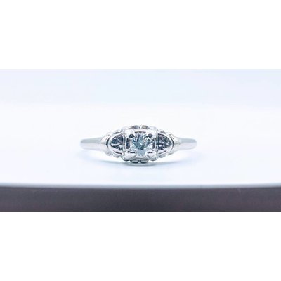 Ring Atq Dia Eng .20ct 14ktw Sz10.5 419010292 Ring Atq Dia Eng .20ct 14ktw Sz10.5 419010292