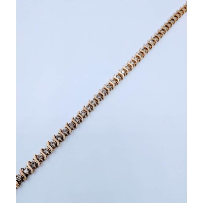 Bracelet 2.5ctw Dia 7" 10ky 419010281 Bracelet 2.5ctw Dia 7" 10ky 419010281