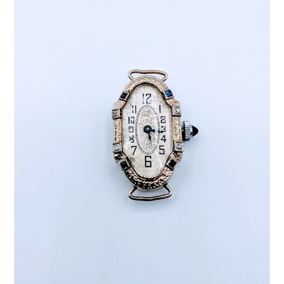 Watch Sapphire & Dia 18kw 419010312 Watch Sapphire & Dia 18kw 419010312