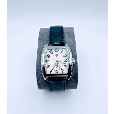 Watch Michele MU35257 Leather Strap Watch Michele MU35257 Leather Strap