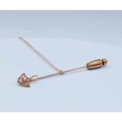Pin Stick w/Diamond 10K 218120111 Pin Stick w/Diamond 10K 218120111