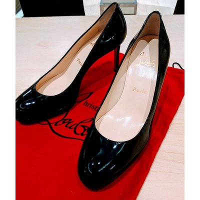 Christian Louboutin Simple Pump Patent Leather 85mm 8B/38 Euro Christian Louboutin Simple Pump Patent Leather 85mm 8B/38 Euro