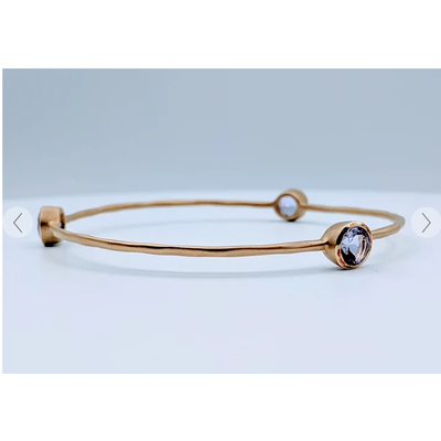 Bracelet Amethyst Bangle 14ky 2.75" 219040009 Bracelet Amethyst Bangle 14ky 2.75" 219040009