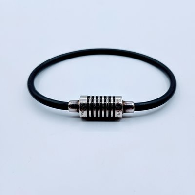 Bracelet Tiffany SS/Enamel Rubber Cord 219050034 Bracelet Tiffany SS/Enamel Rubber Cord 219050034