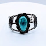  Bracelet Cuff Native American Turquoise SS 219050054