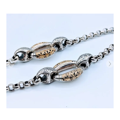 Necklace Konstantino 18ky/SS 18" 219050015 Necklace Konstantino 18ky/SS 18" 219050015