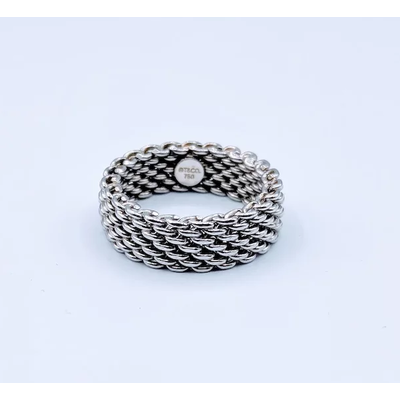 Ring Mesh Tiffany 18kw Size 4 219050058 Ring Mesh Tiffany 18kw Size 4 219050058