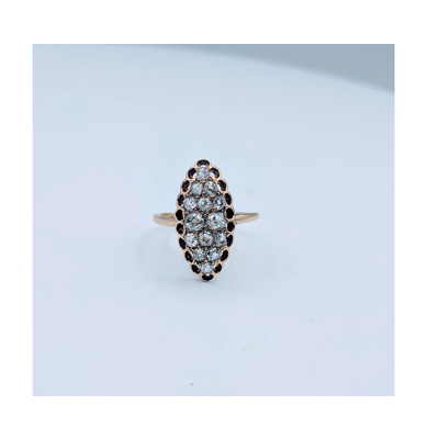 Ring Antique Cocktail .75ctw 14k Sz 5.5 219050040 Ring Antique Cocktail .75ctw 14k Sz 5.5 219050040