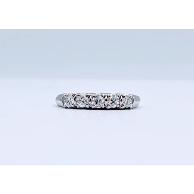 Ring .35ctw Dia Band Plat Sz5 119050057 Ring .35ctw Dia Band Plat Sz5 119050057