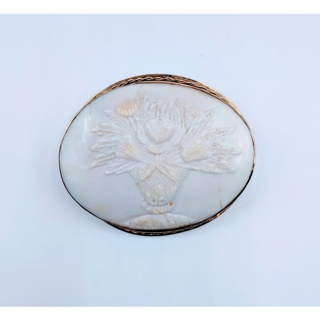 Brooch Cameo Shell GF 219050018