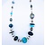 Necklace Blown Glass Gemstone  218100009