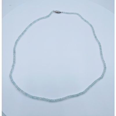 Necklace Aqua Beed 14kw 18" 219060051 Necklace Aqua Beed 14kw 18" 219060051