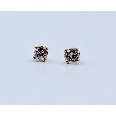 Earrings .20ctw Diamond Studs 14ky 219060132 Earrings .20ctw Diamond Studs 14ky 219060132