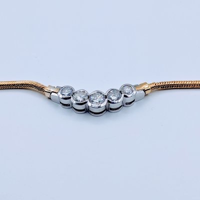 Necklace 5-Stone Diamond 1.0ctw 14k 17.5" 219060158 Necklace 5-Stone Diamond 1.0ctw 14k 17.5" 219060158