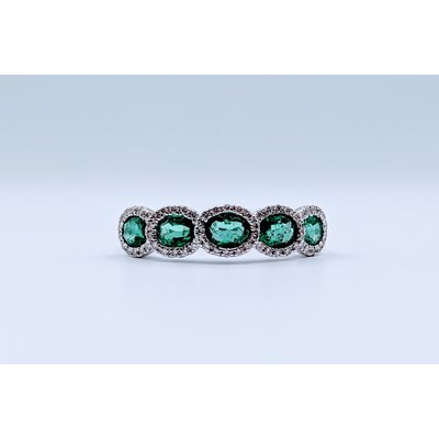 Ring 14KW. .17 DI 1.50. CT EMERALD Ring 14KW. .17 DI 1.50. CT EMERALD