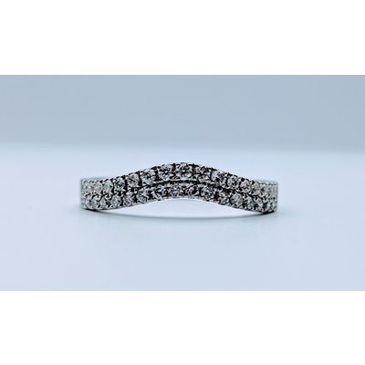Ring Dia Double Curve .33ctw 14kw 119070017 Ring Dia Double Curve .33ctw 14kw 119070017
