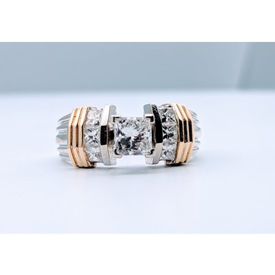 Ring .55ct PC Ctr Two-Tone 14k Sz6 119070062 Ring .55ct PC Ctr Two-Tone 14k Sz6 119070062