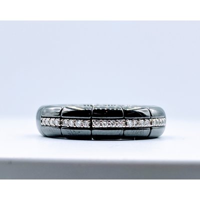 Ring Roberto Demeglio Dia Ceramic Sz8.5 219080061 Ring Roberto Demeglio Dia Ceramic Sz8.5 219080061