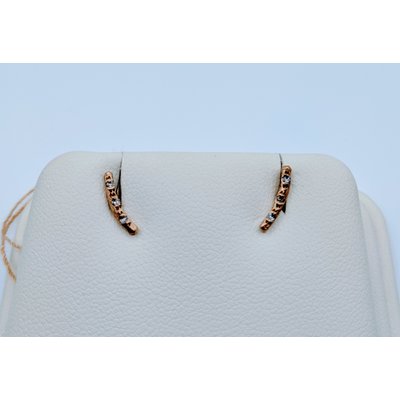 Earrings Bar Style Diamond 10ky .03ctw 219080081 Earrings Bar Style Diamond 10ky .03ctw 219080081