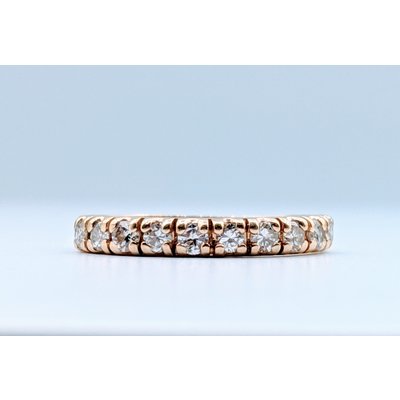 Ring Dia Band .33ctw 14ky Sz8 Ring Dia Band .33ctw 14ky Sz8