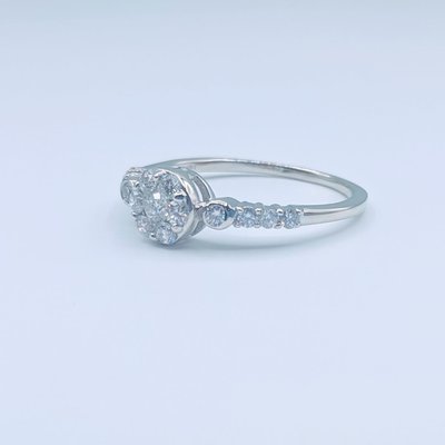 Ring 3/8ctw Dia 14kw Sz9.25 119080014 Ring 3/8ctw Dia 14kw Sz9.25 119080014