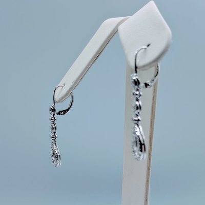 Earrings .25ctw Dia Dangle 10kw 119090023 Earrings .25ctw Dia Dangle 10kw 119090023