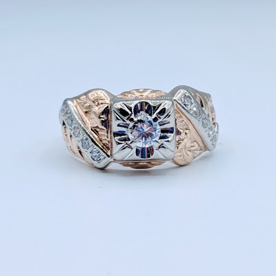 Ring .60ctw Nugget 14ky Sz10 119090036 Ring .60ctw Nugget 14ky Sz10 119090036