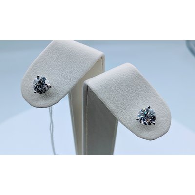 Earrings Diamond Studs 2.01ctw I I1 Earrings Diamond Studs 2.01ctw I I1