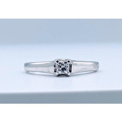 Ring Diamond Solitaire .25ct 14kw Sz7 419090524 Ring Diamond Solitaire .25ct 14kw Sz7 419090524
