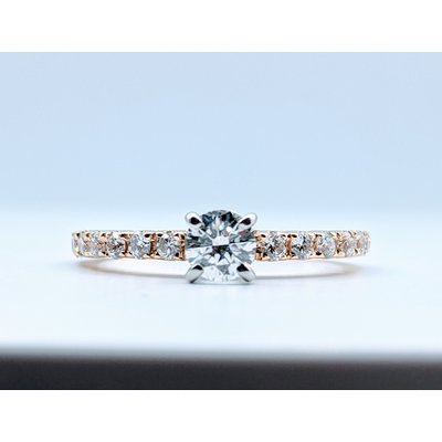 Ring 3/8ct Center .80ctw Diamond 14ky Sz8 119100031 Ring 3/8ct Center .80ctw Diamond 14ky Sz8 119100031