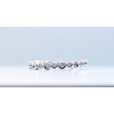 Ring .20ctw Diamond Band 14kw Sz7 119100058 Ring .20ctw Diamond Band 14kw Sz7 119100058