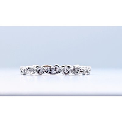 Ring .20ctw Diamond Band 14kw Sz7 119100061 Ring .20ctw Diamond Band 14kw Sz7 119100061