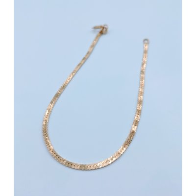 Bracelet Textured Herringbone 14ky 7" 219100062 Bracelet Textured Herringbone 14ky 7" 219100062